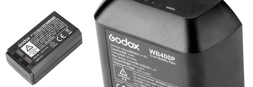 Batteries for flashes