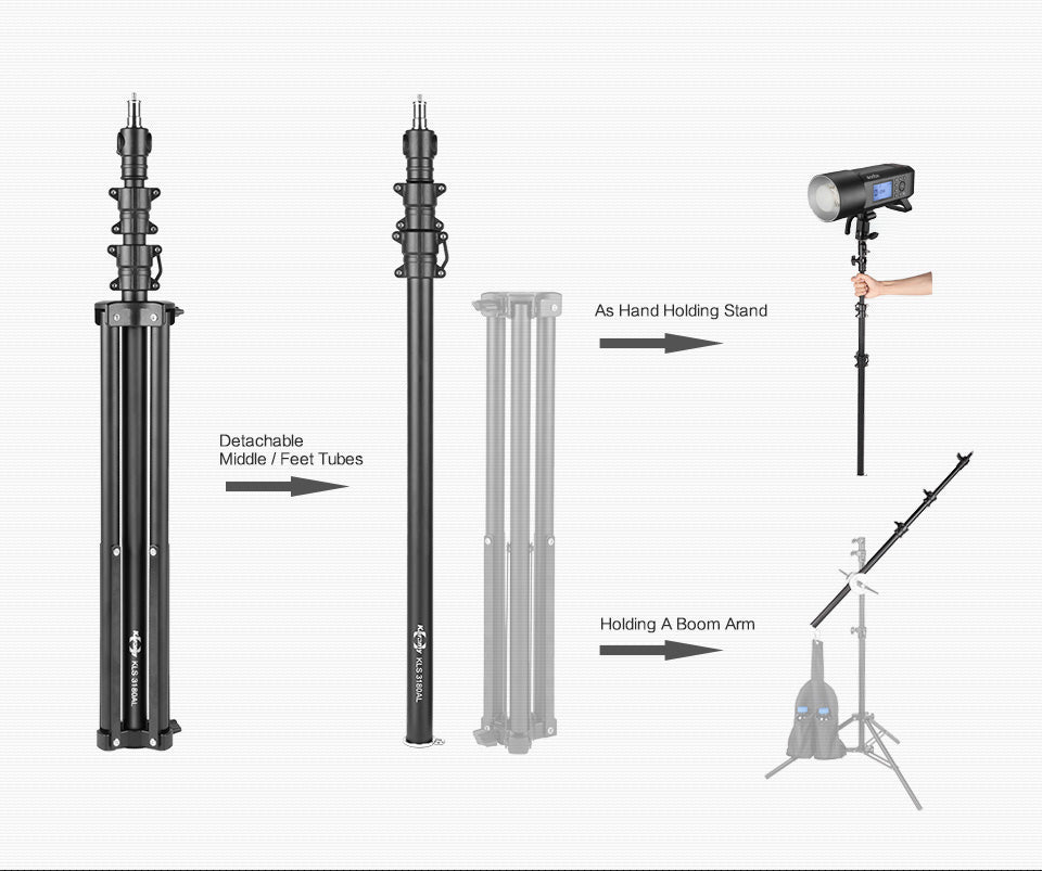 MoLight 3180 71" Light Stand