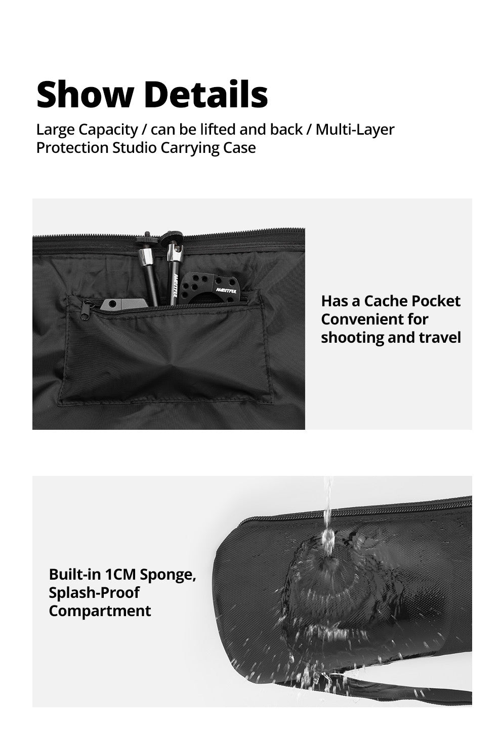 MoLight 48" Lightstand/Tripod/Softbox Case