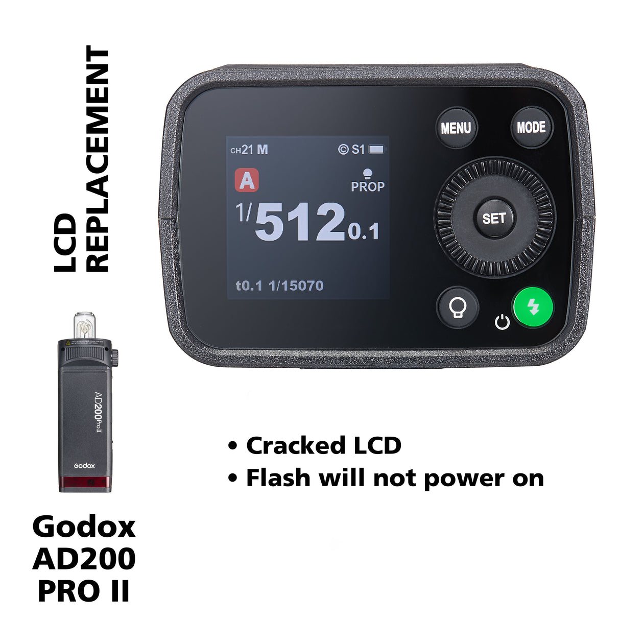 AD200Pro II LCD Repair