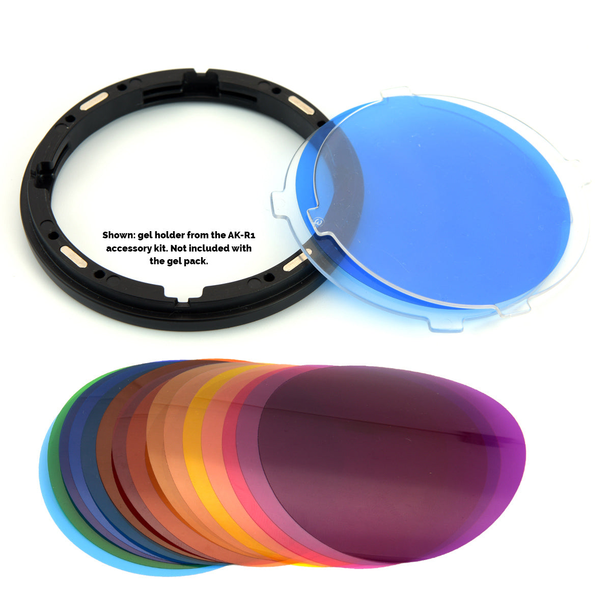 Godox V-11C Color Effects Gel Set for Round Flash Heads