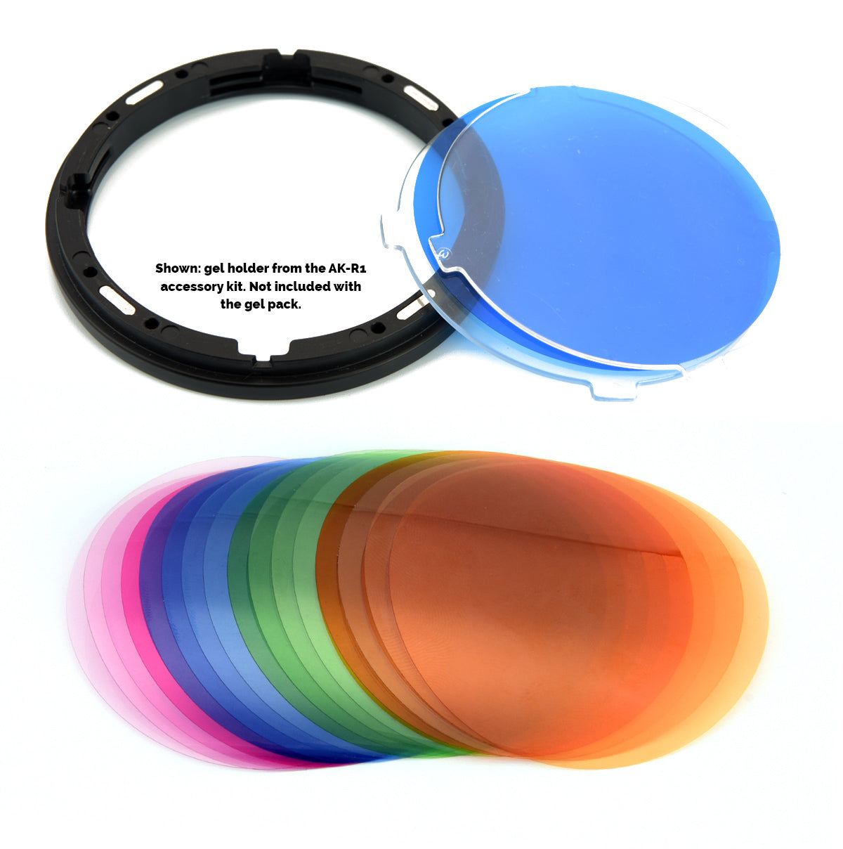 Godox V-11T Temperature Gel Set for Round Flash Heads