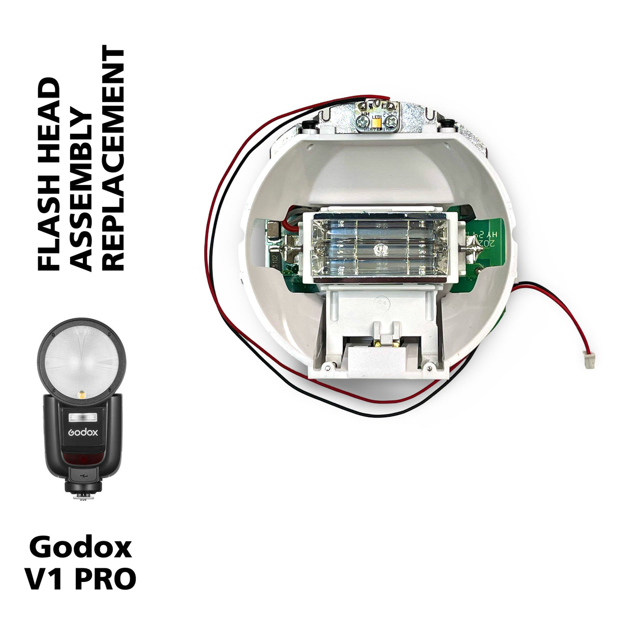 Godox V1 PRO Flash Head Assembly Replacement