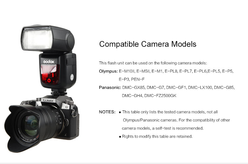 MoLight V860II Speedlight for OLYMPUS/PANASONIC