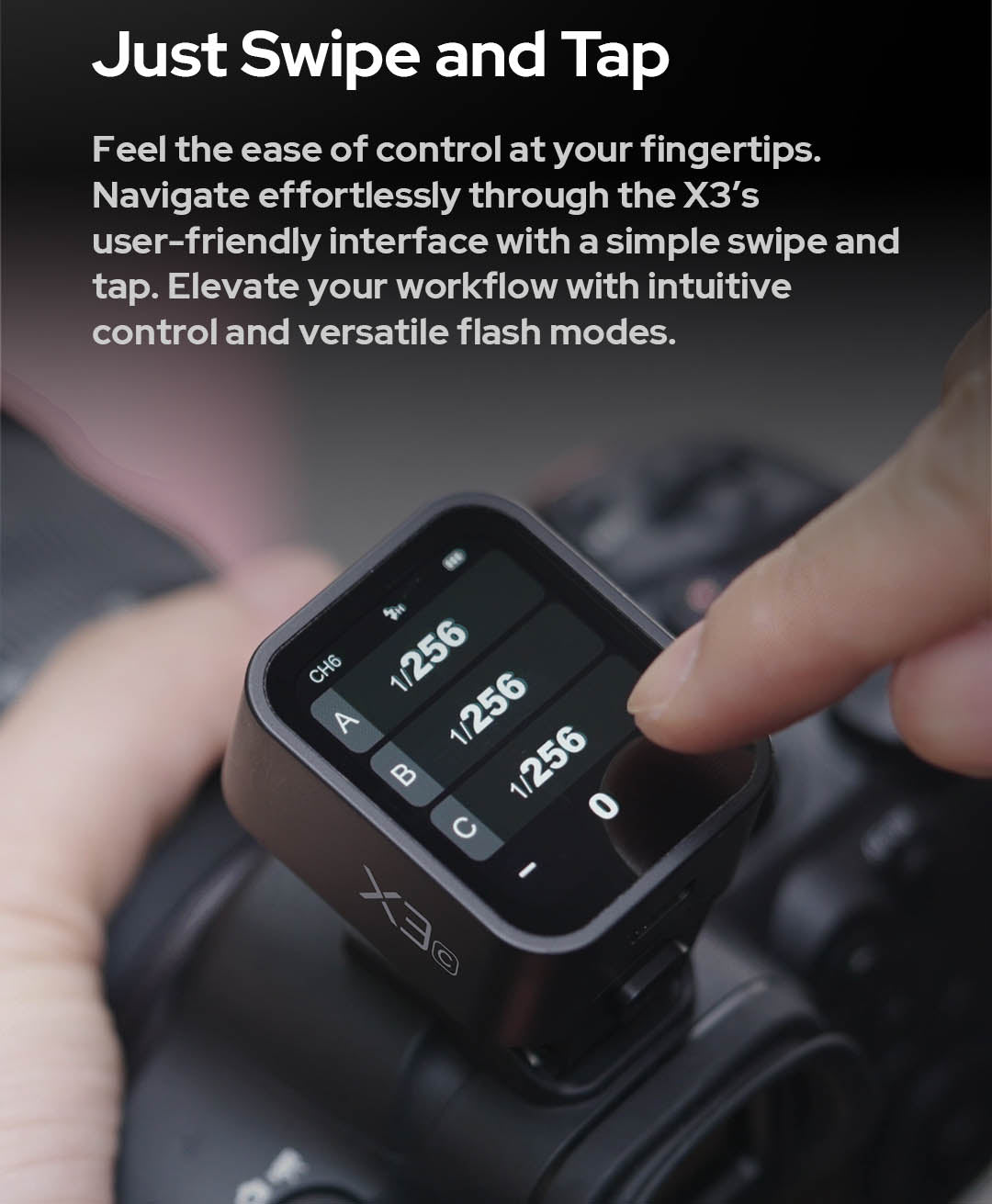 X3 F Touchscreen Transmitter for FUJI