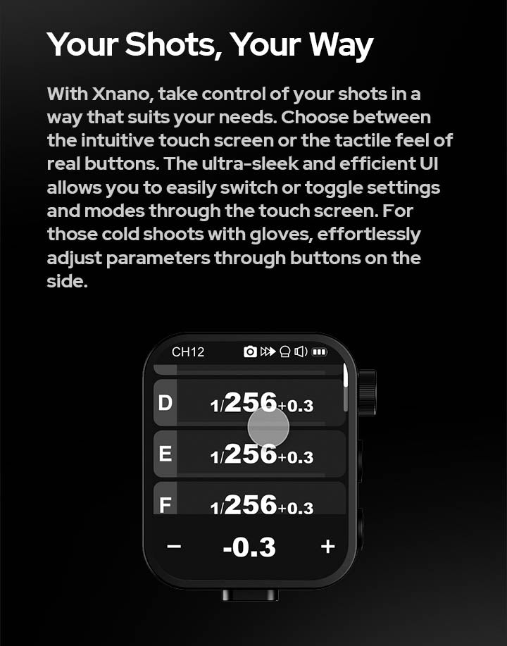 X3 S Touchscreen Transmitter for Sony