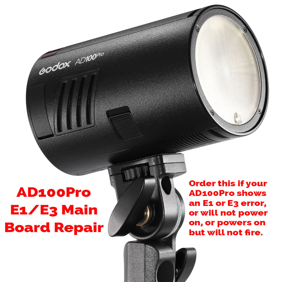 AD100Pro E1/E3 Main Board or Capacitor Repair