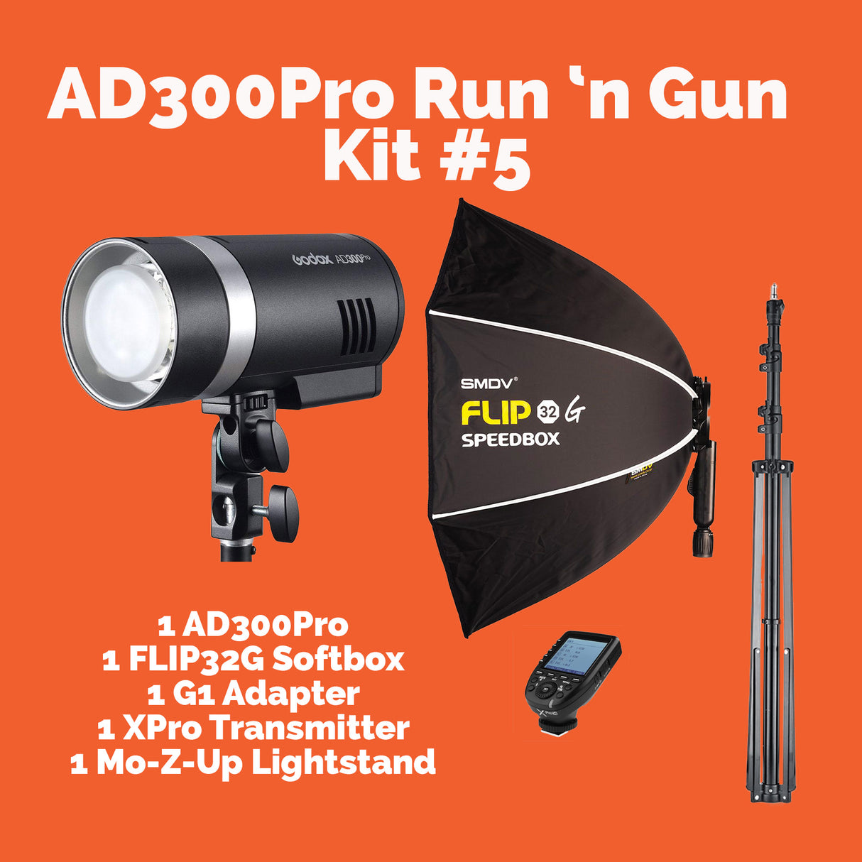 AD300Pro Run n Gun Kit #5
