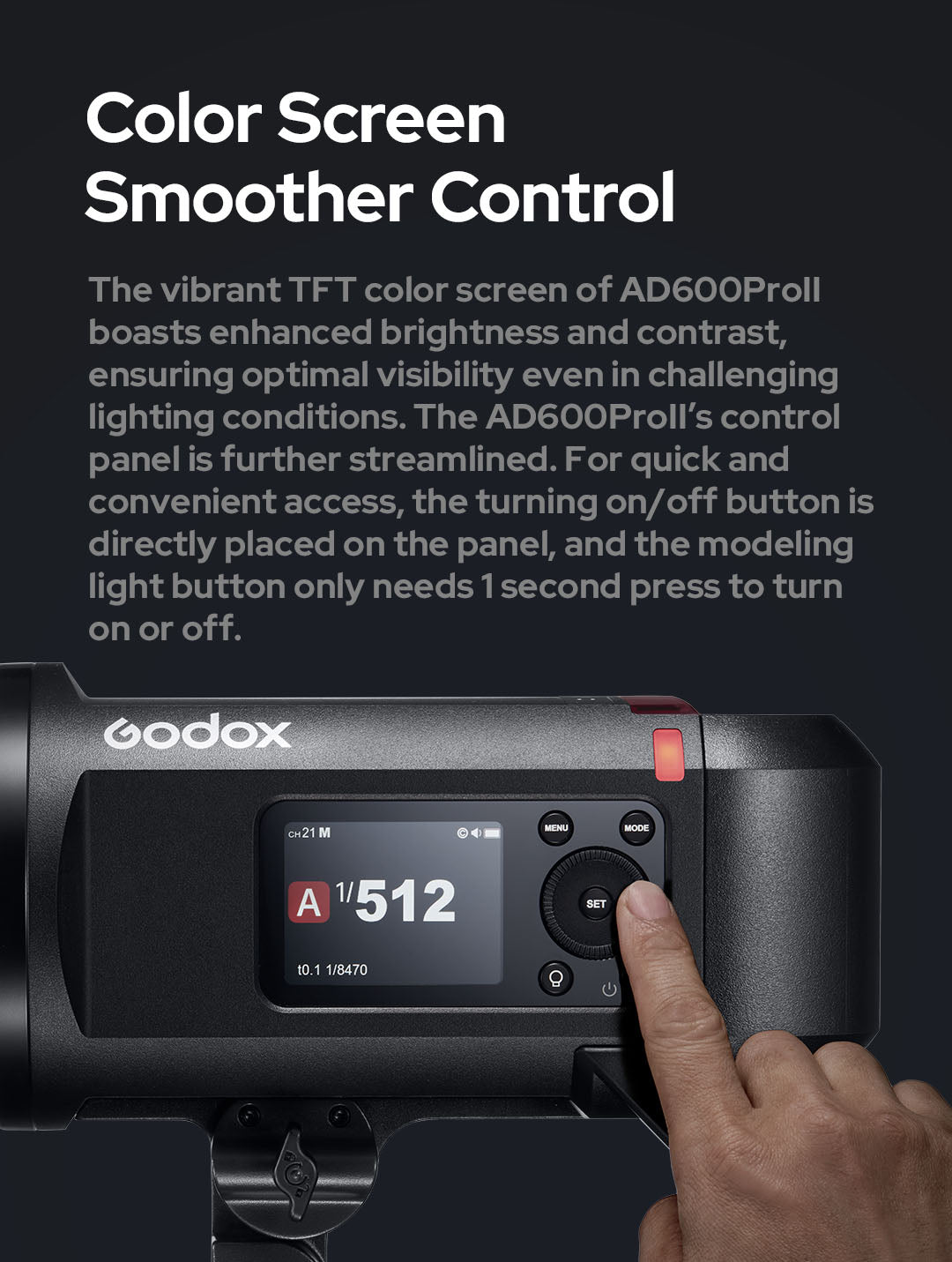 AD600Pro II TTL Strobe