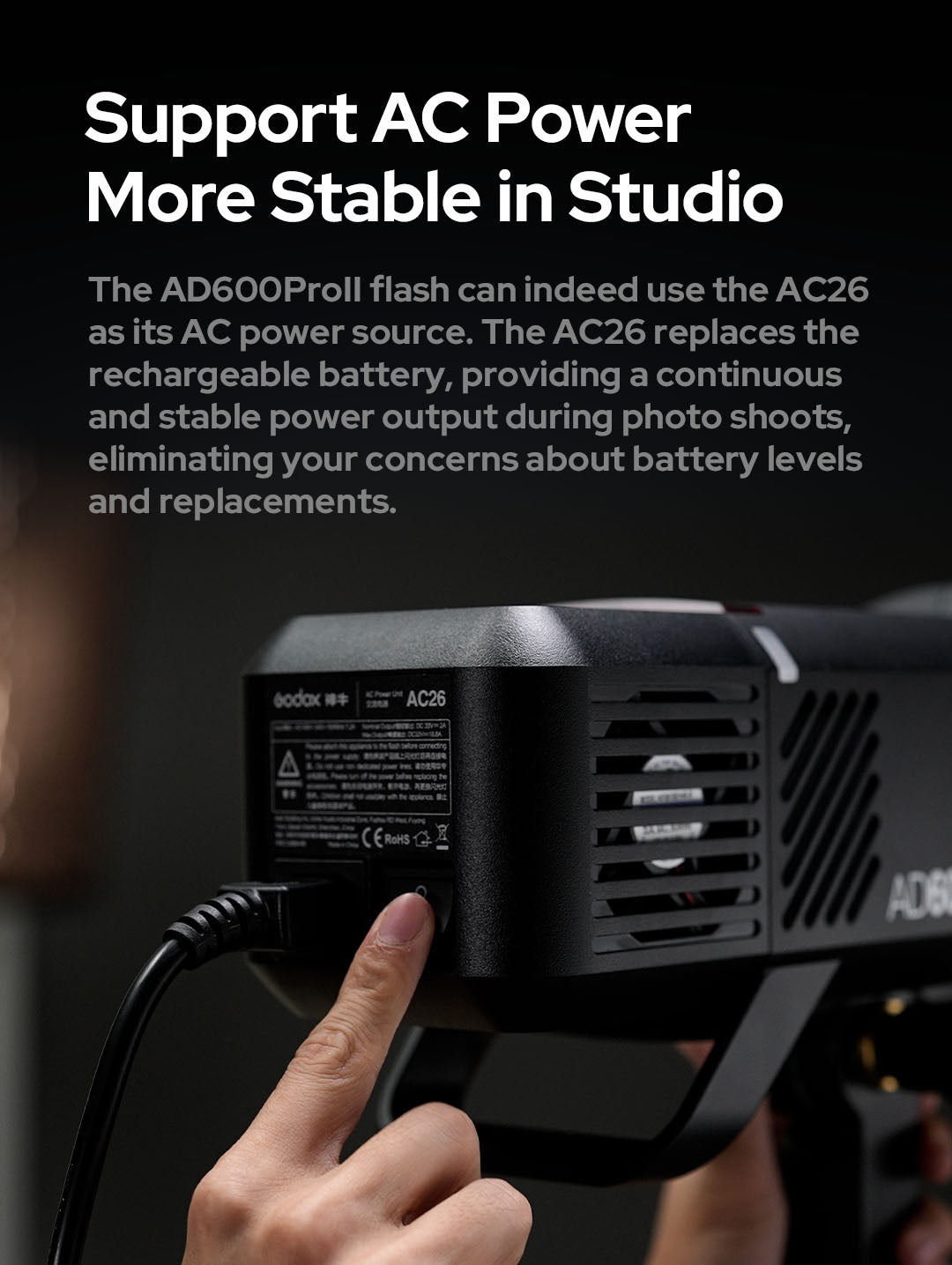 AD600Pro II TTL Strobe