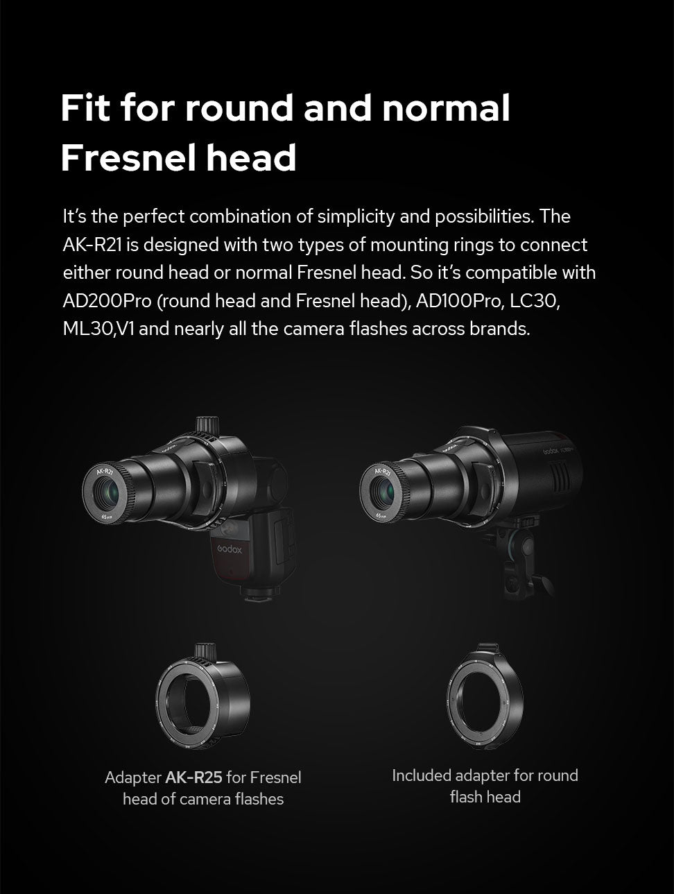 AK-R21 Flash Projection Accessory ULTRA KIT