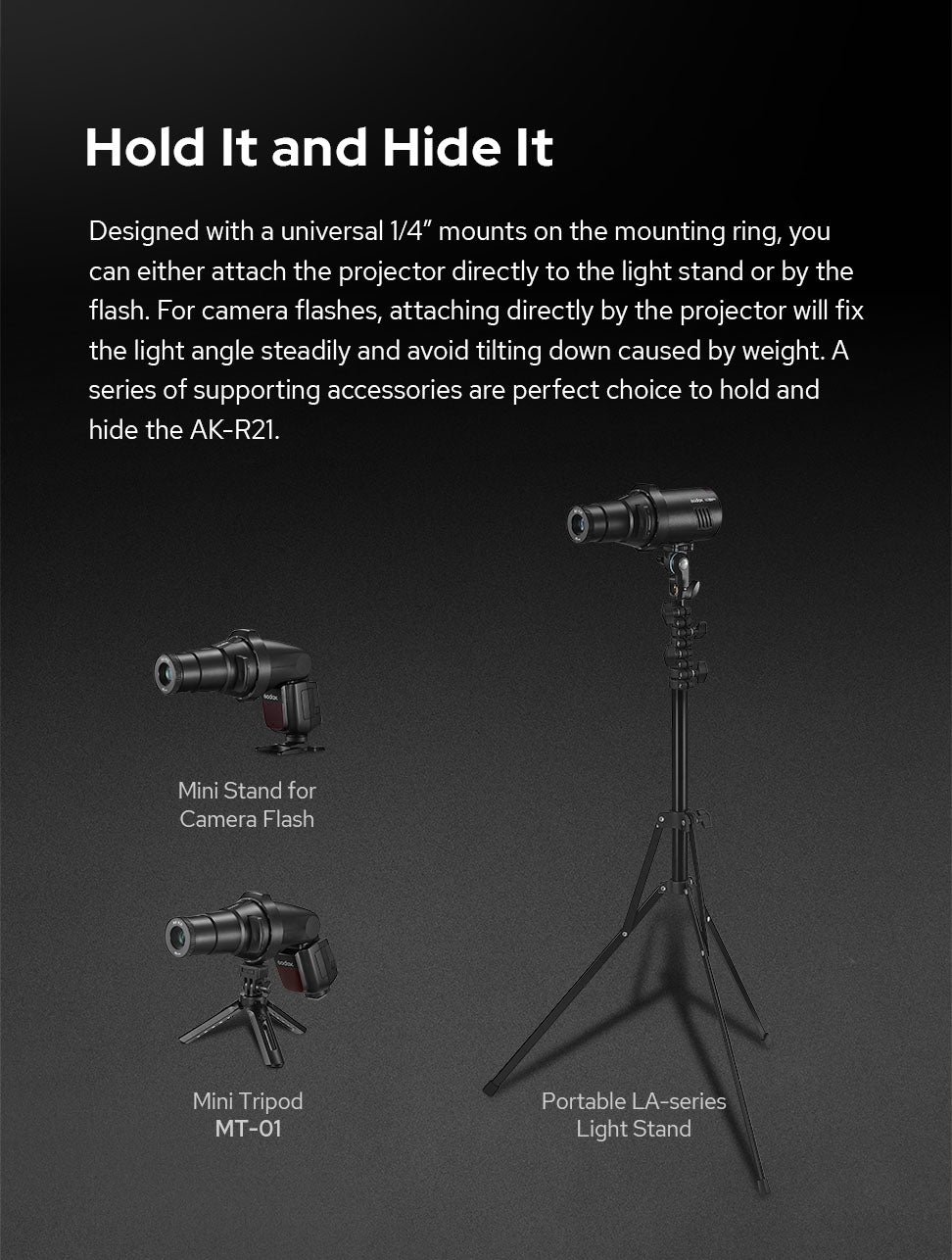 AK-R21 Flash Projection Accessory ULTRA KIT