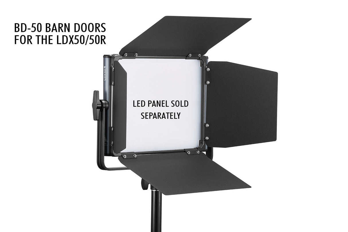 Godox LDX50R Barn Doors Model BD-50