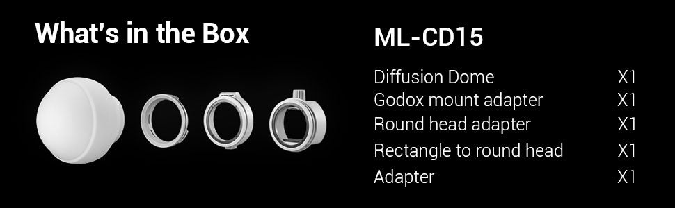 Godox ML-CD15 Soft Diffusion Dome