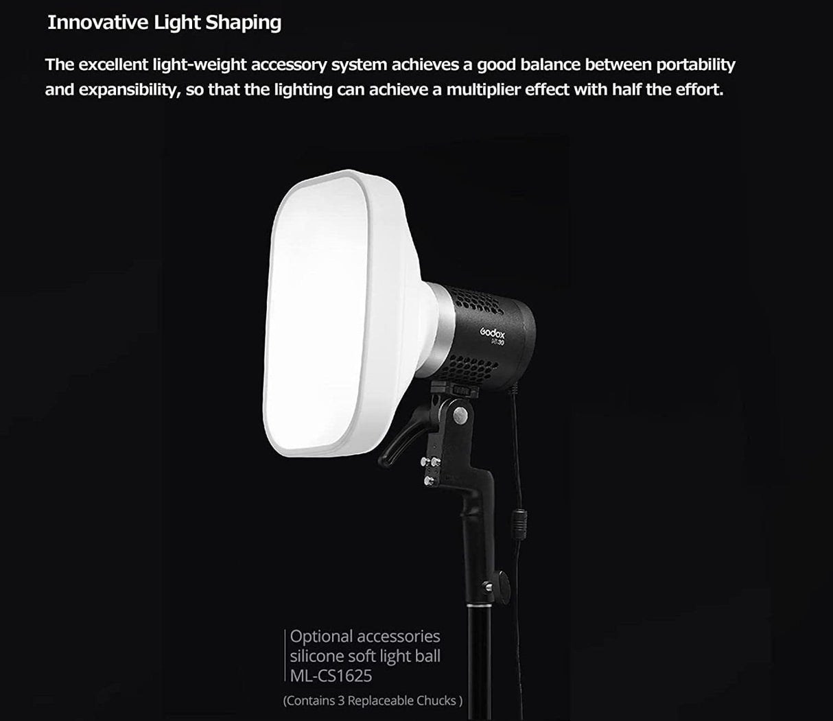 Godox ML-CS1625 Collapsible Softbox Diffusion Dome