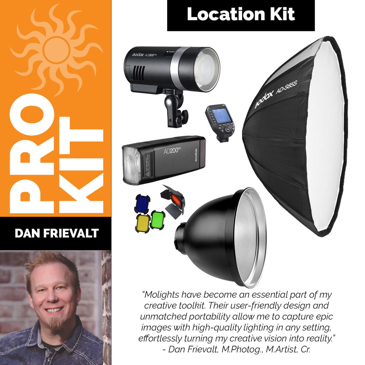 Dan Frievalt ProKit for Location Portraits