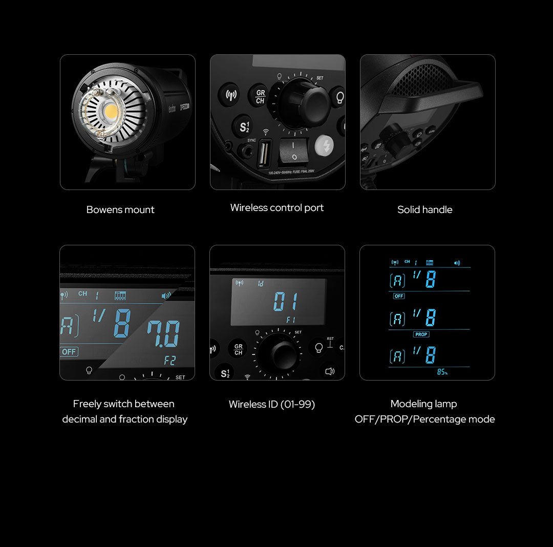 Godox DP400III-V 400ws AC Powered Strobe