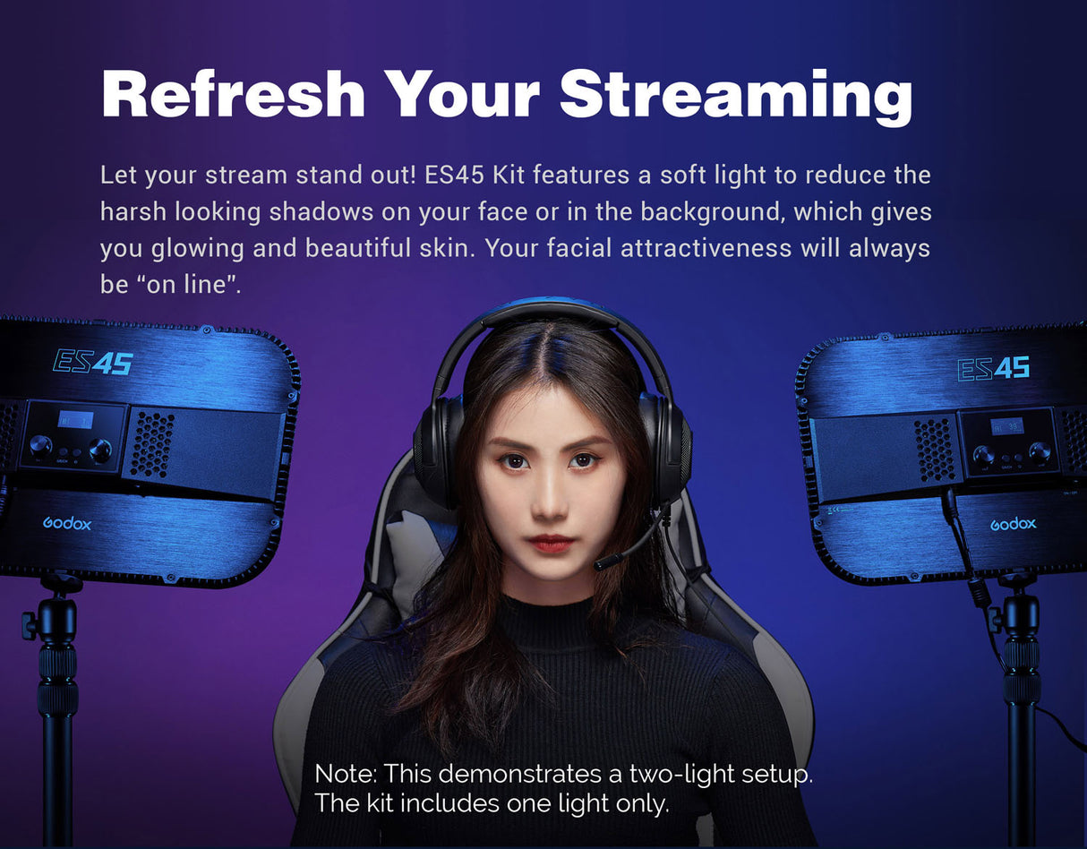 ES45 E-Sport LED Light Kit from Godox