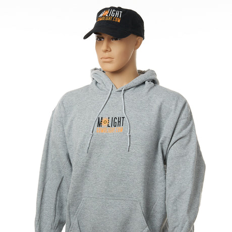 Gray Hooded Sweatshirt