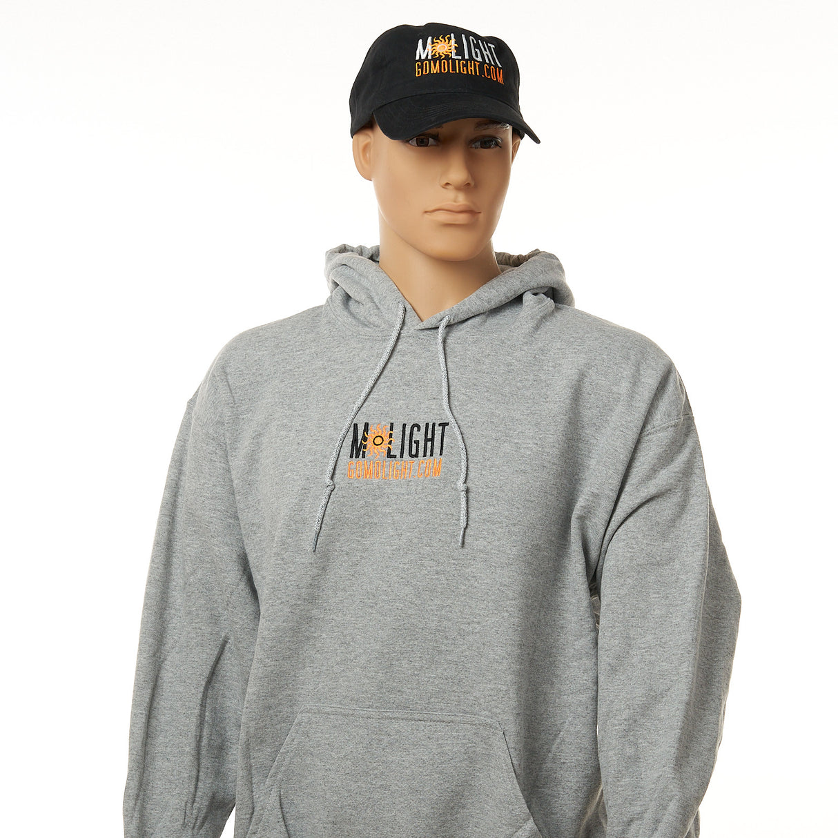 Gray Hooded Sweatshirt