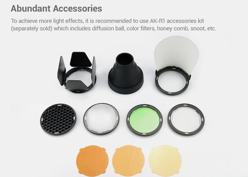 H200R Round Head for AD200