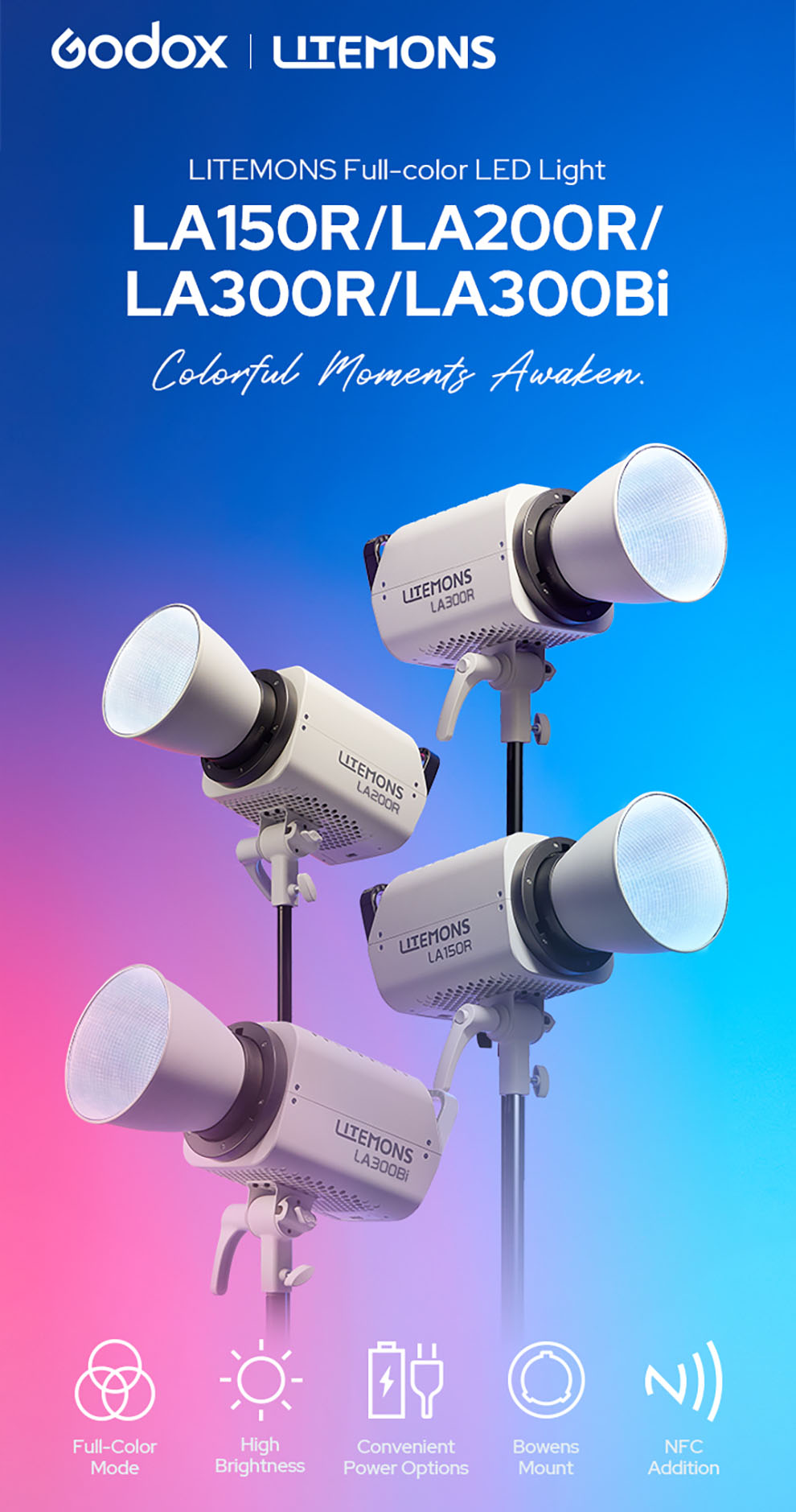 Godox Litemons LA150R RGB LED - OPEN BOX