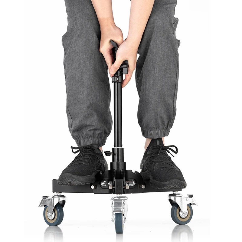 LoMo II Heavy Duty Rolling Backlight Stand NEW WHEEL DESIGN