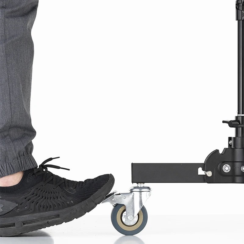 LoMo II Heavy Duty Rolling Backlight Stand NEW WHEEL DESIGN