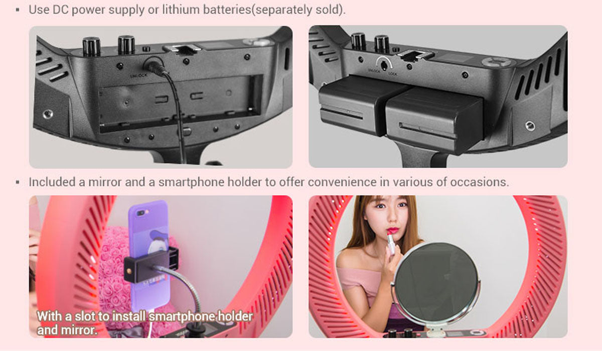 Godox LR160 BiColor LED Ring Light