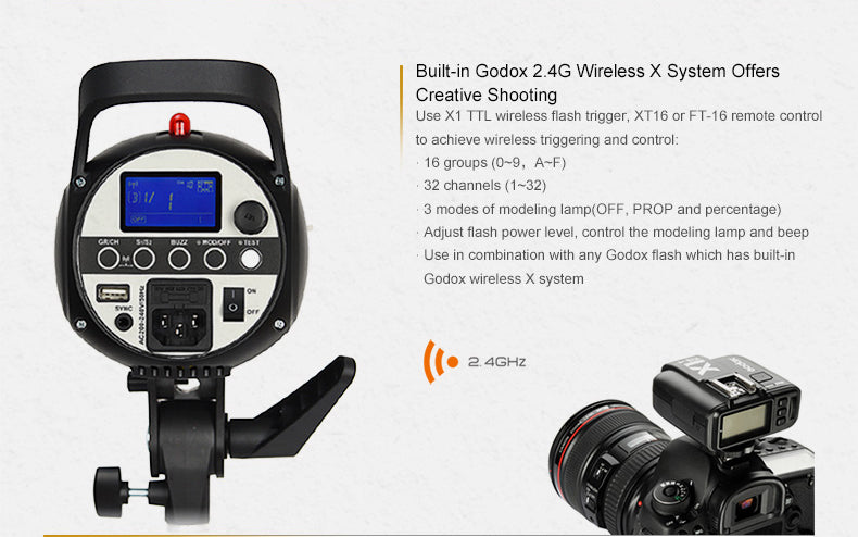 MoLight Godox SK400II Studio Strobe