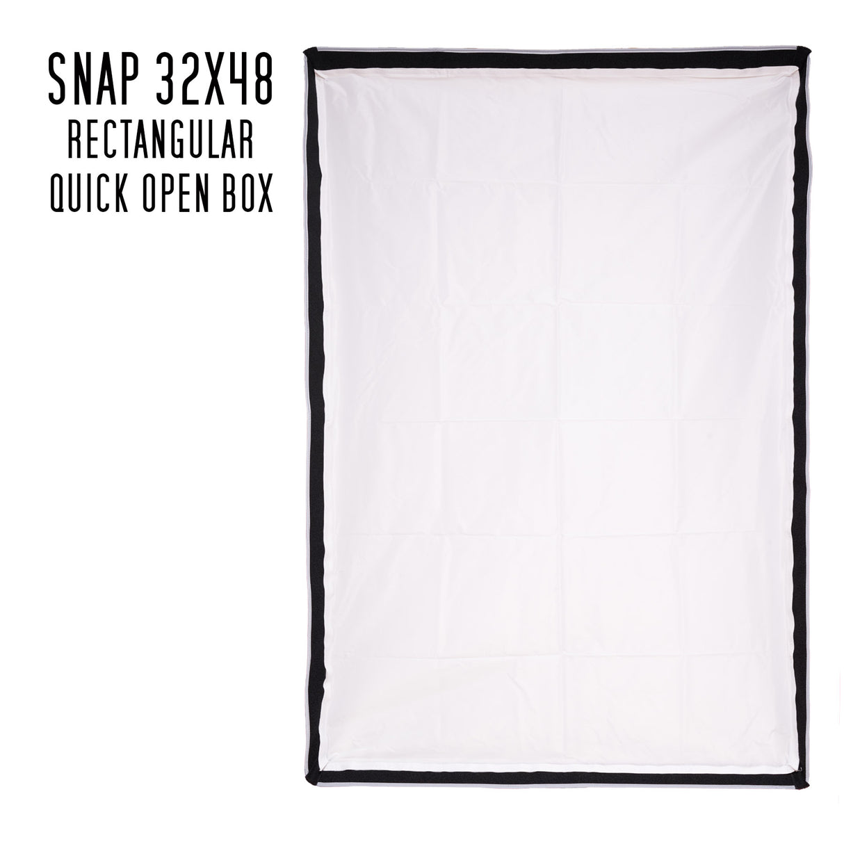 SNAP 32"x48" Large Rectangular Quick Open Softbox