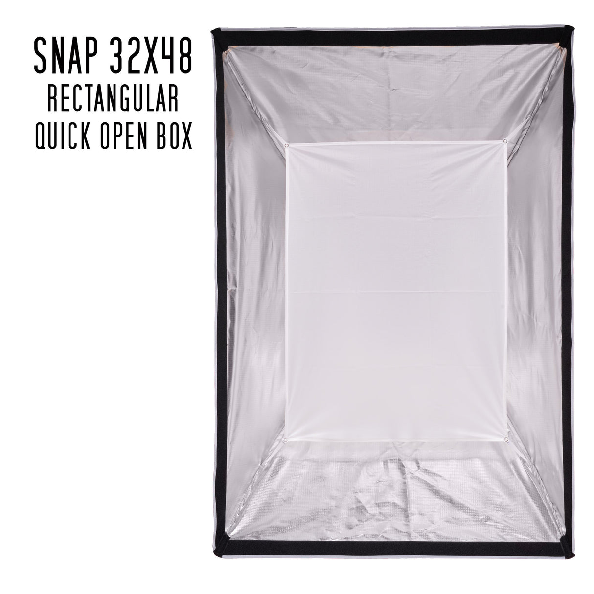 SNAP 32"x48" Large Rectangular Quick Open Softbox