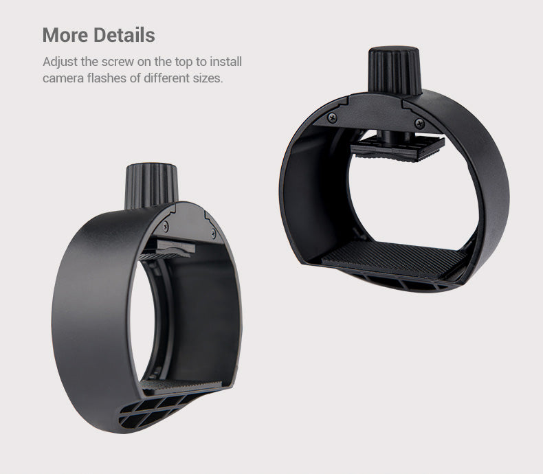 S-R1 Round Speedlight Adapter