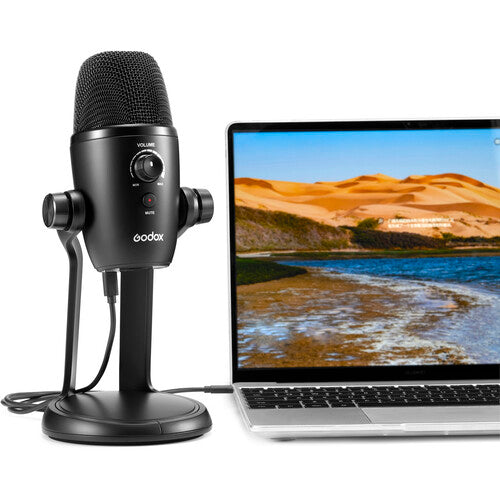 Godox UMIC82 Multi-Pattern Desktop USB Condenser Mic