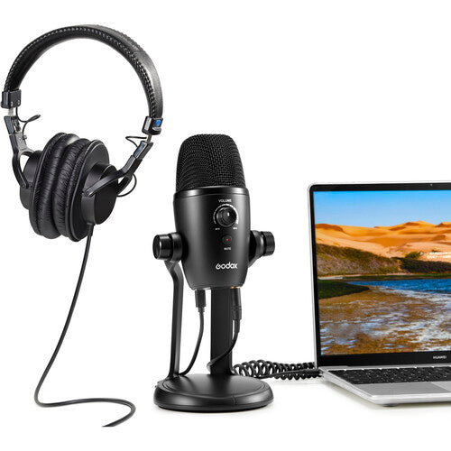 Godox UMIC82 Multi-Pattern Desktop USB Condenser Mic