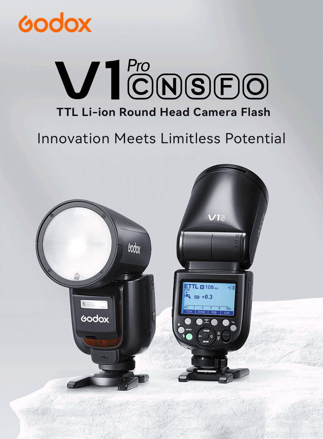 Godox V1 Pro S Speedlight for Sony USED