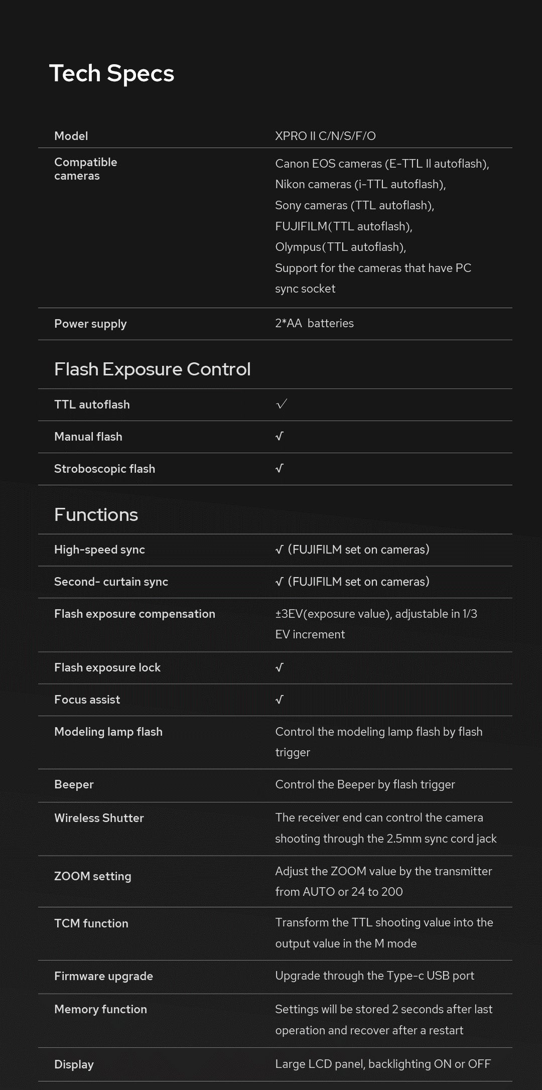 Godox XProII for Fuji