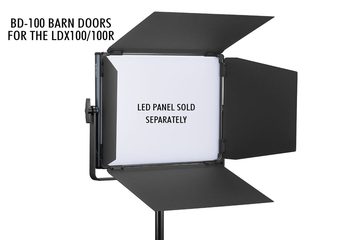 Godox LDX100R Barn Doors Model BD-100