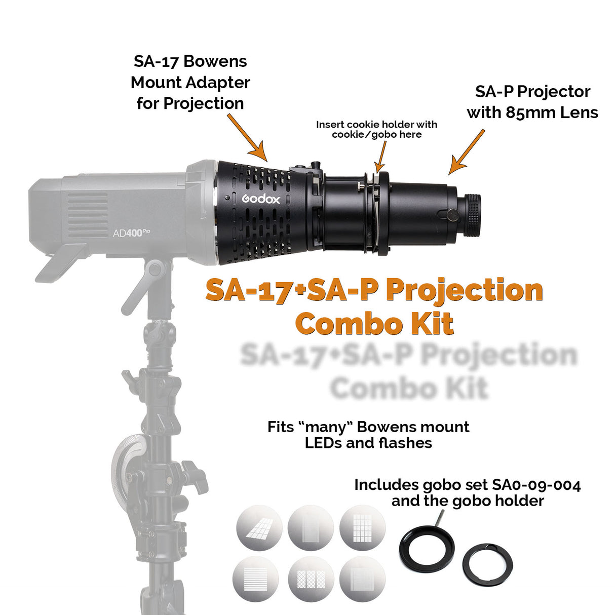 Godox SA17+SAP Projection Combo Kit