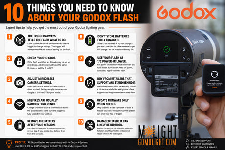 10 Things Every Photographer Needs to Know About Their Godox Flash