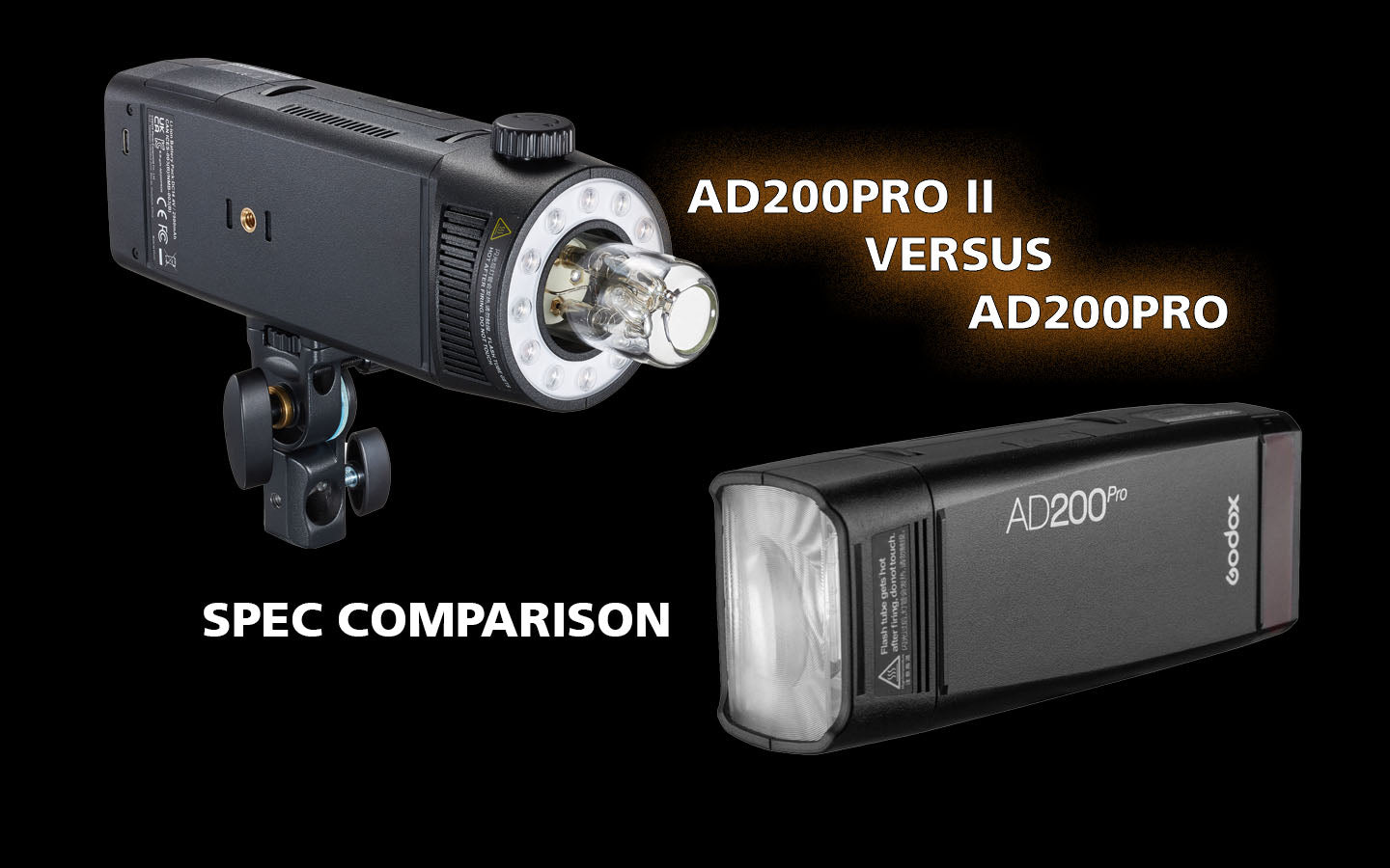 Comparing the AD200Pro II and the AD200Pro