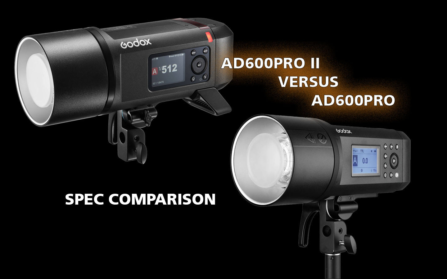 Comparing the AD600PRO II and the AD600PRO