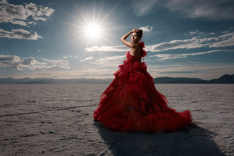 How to create a dramatic fashion portrait look in harsh lighting conditions