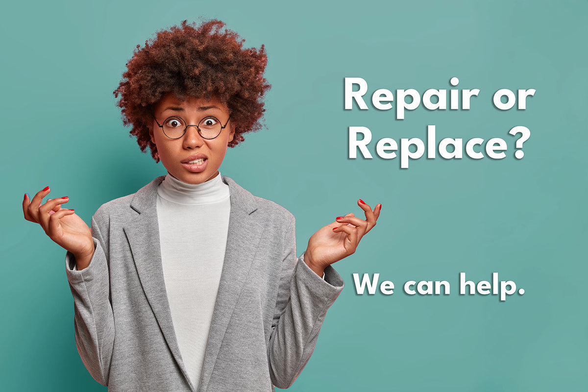 Repair or replace a broken flash?