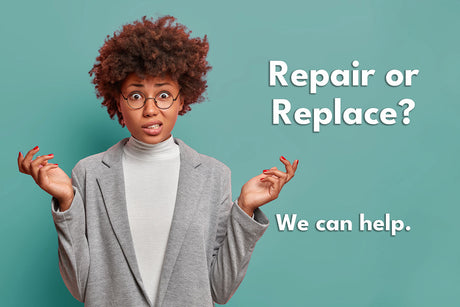 Repair or replace a broken flash?