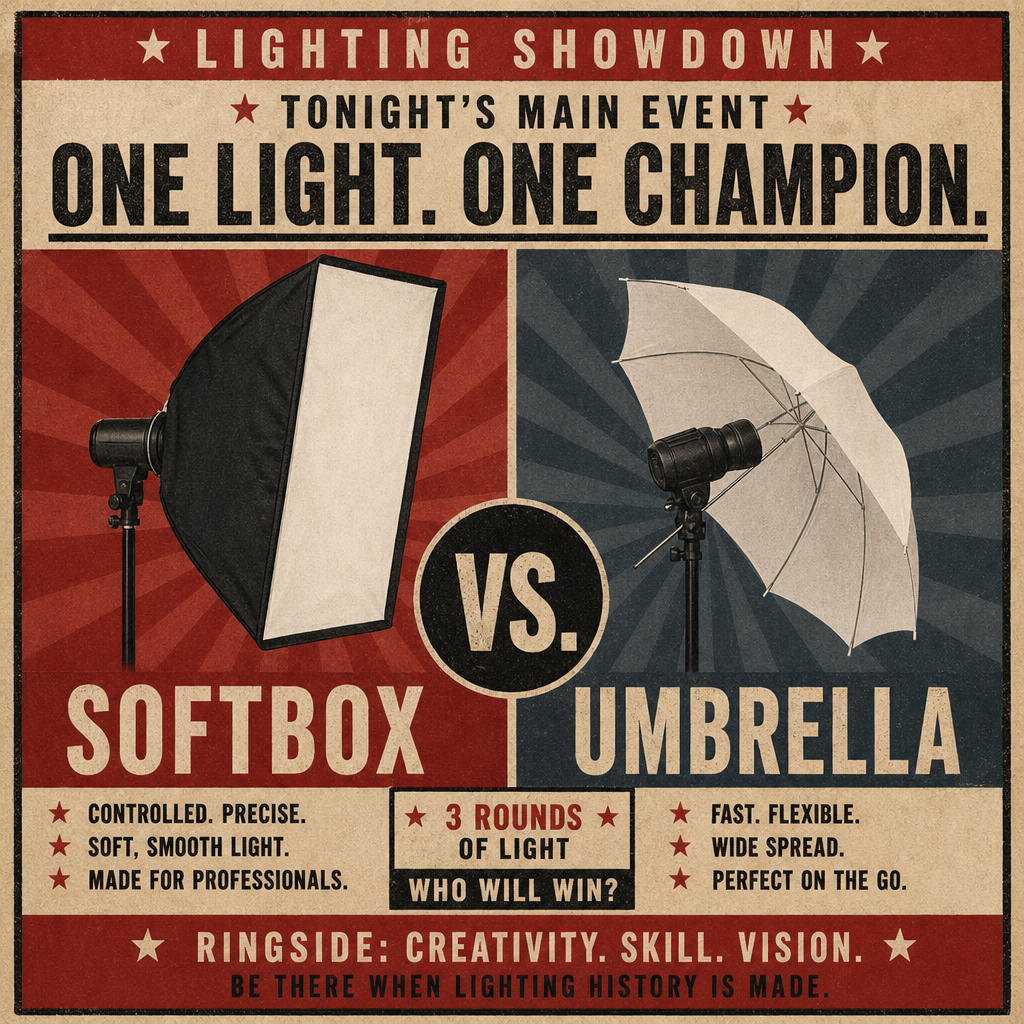 Softbox vs Umbrella: Which is Better?