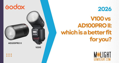 Should I buy a Godox V100 or an AD100Pro II?