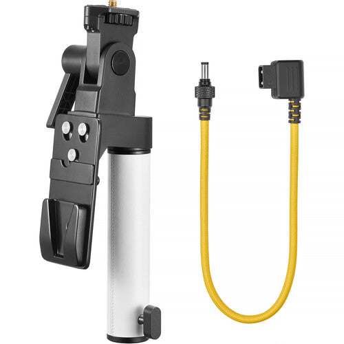 Poignée Batterie Godox BG02 - 6600 MAh, 95 Wh, Pour Flash Et éclairage Vidéo - Angle Réglable 160° - 6