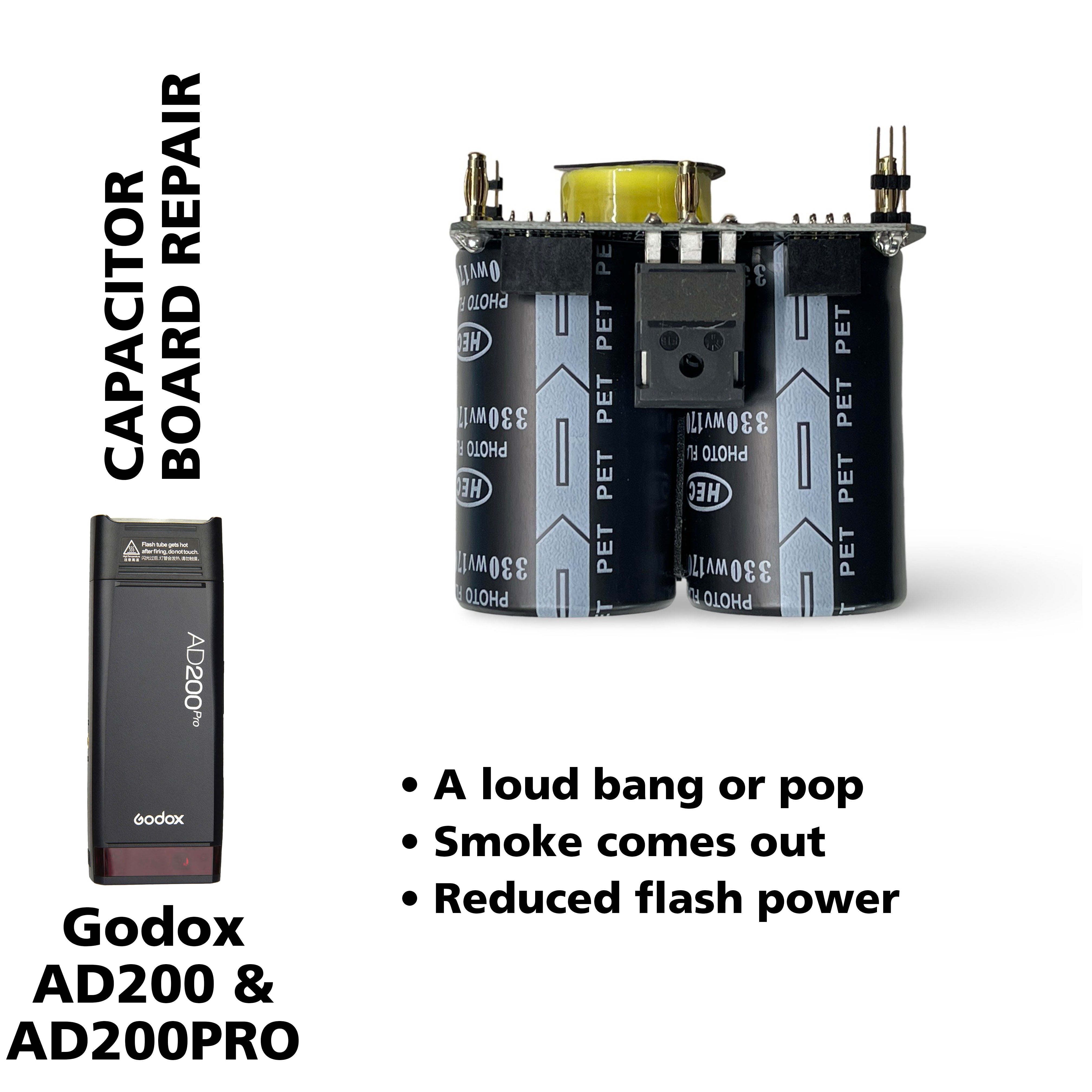 AD200 and AD200PRO Capacitor Board Repair – MoLight