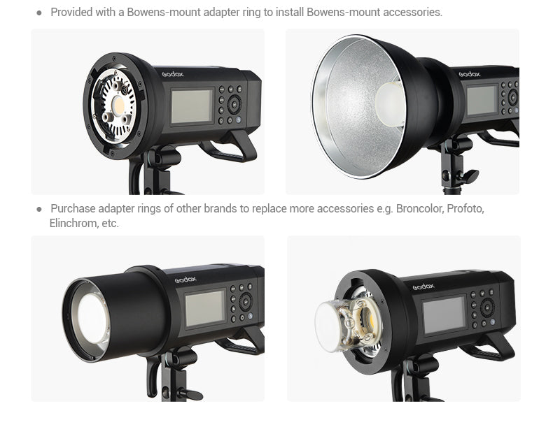 Godox AD400 Pro: Powerful Battery-Powered Flash | Molight – MoLight